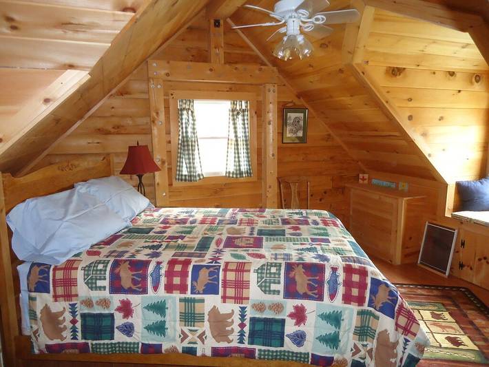 Blockhütte für 7 Personen, mit Terrasse - 1