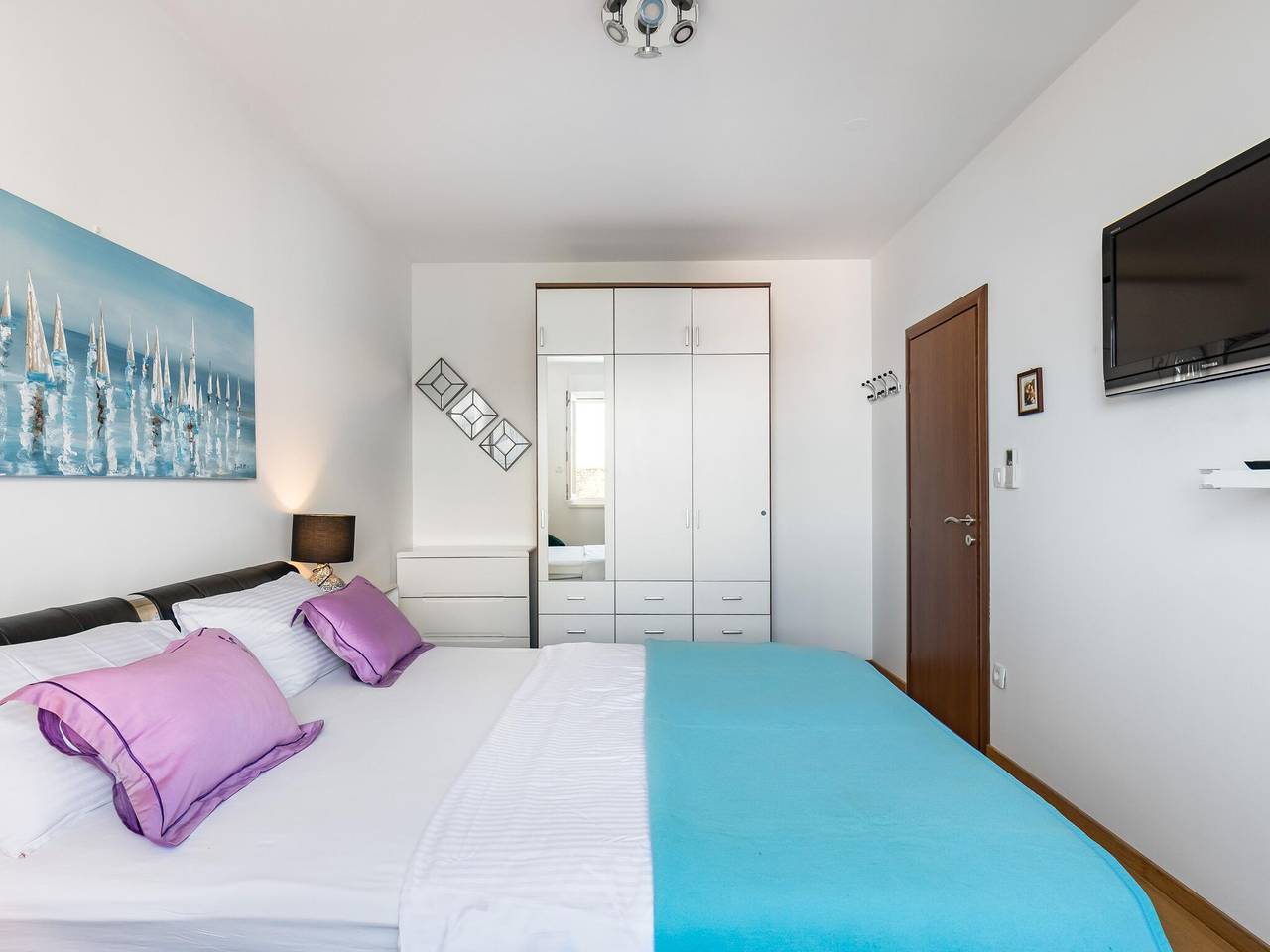 Hel leilighet, Beachside Comfort i Split med terrasse in Bačvice, Split