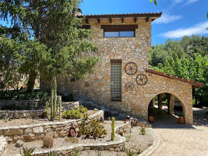 Casa rural para 15 personas, con Terraza y Jardín en Aleixar - 4