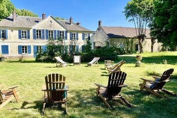 Gîte pour 27 personnes à Condé-sur-Vesgre