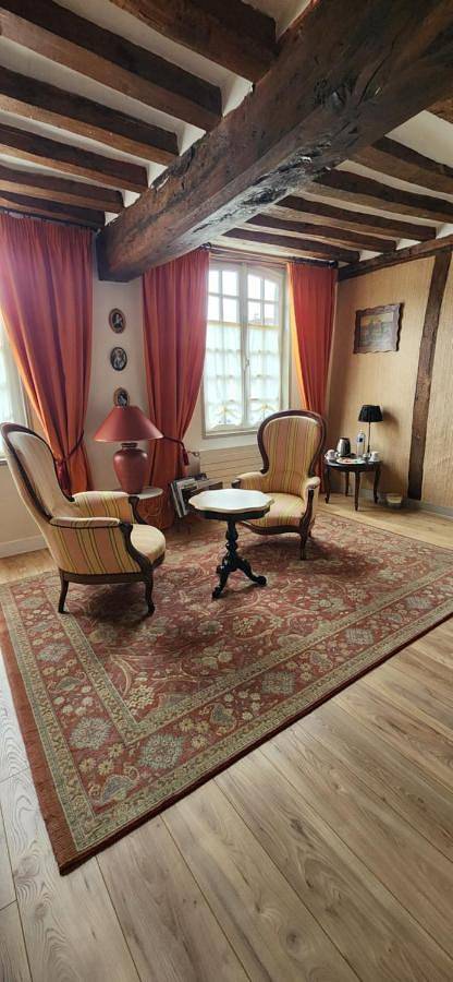 Chambre d’hôte pour 2 personnes, avec Terrasse ainsi que Jardin et Vue dans l' Eure - 3