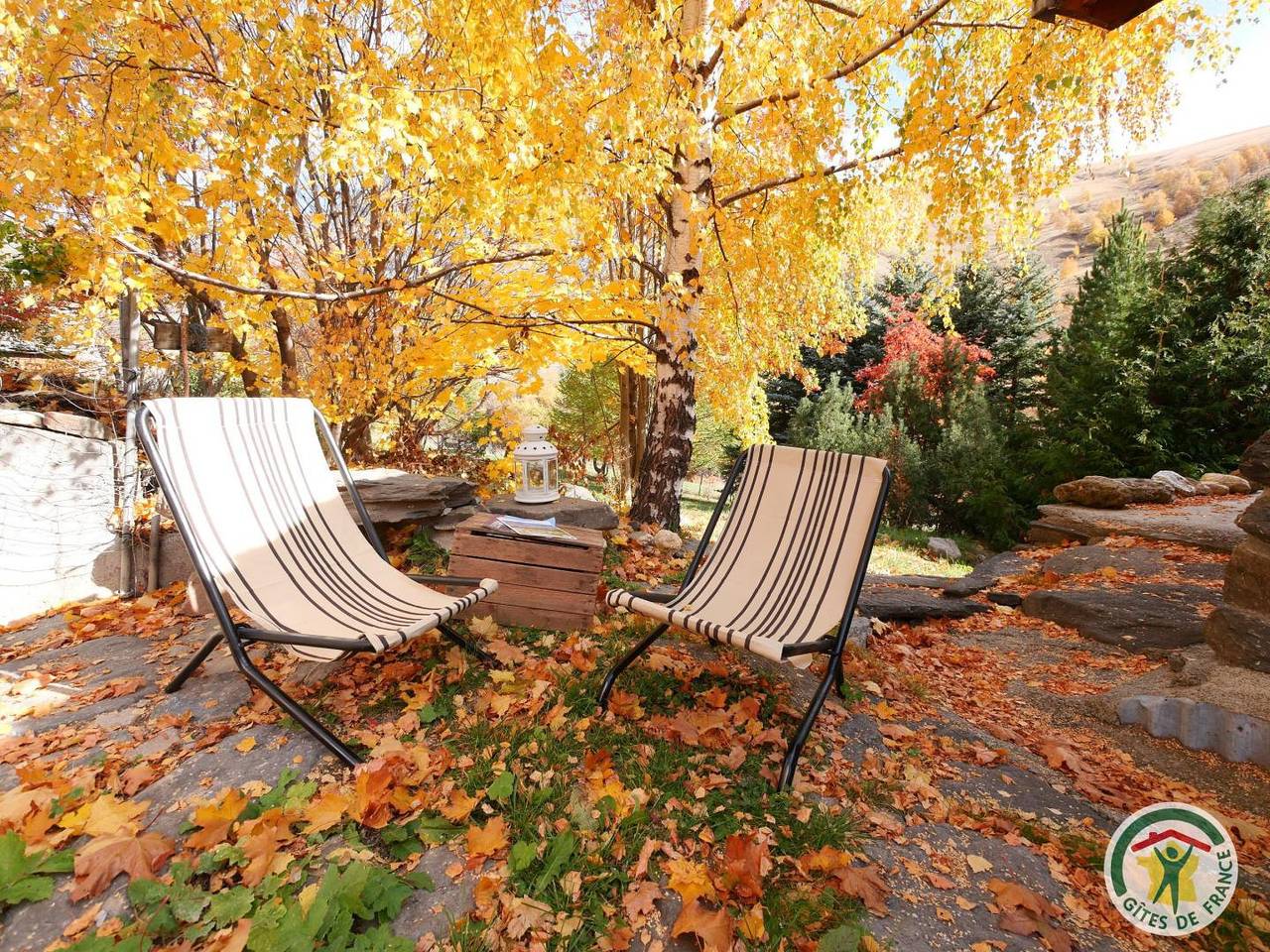 Gîte voor 2 personen met terras in Les Hieres, La Grave