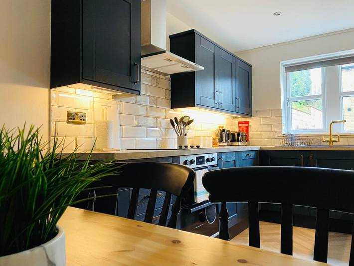 Apartment for 7 people, with Terrace and Garden in Halifax (West Yorkshire)