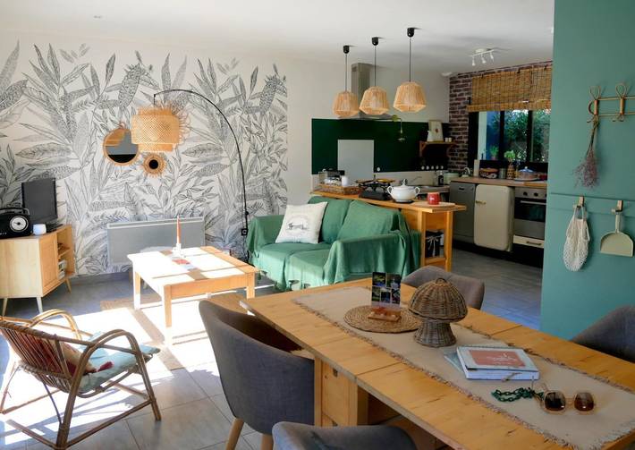 Gîte für 2 Personen, mit Terrasse und Garten in Frankreich - 3