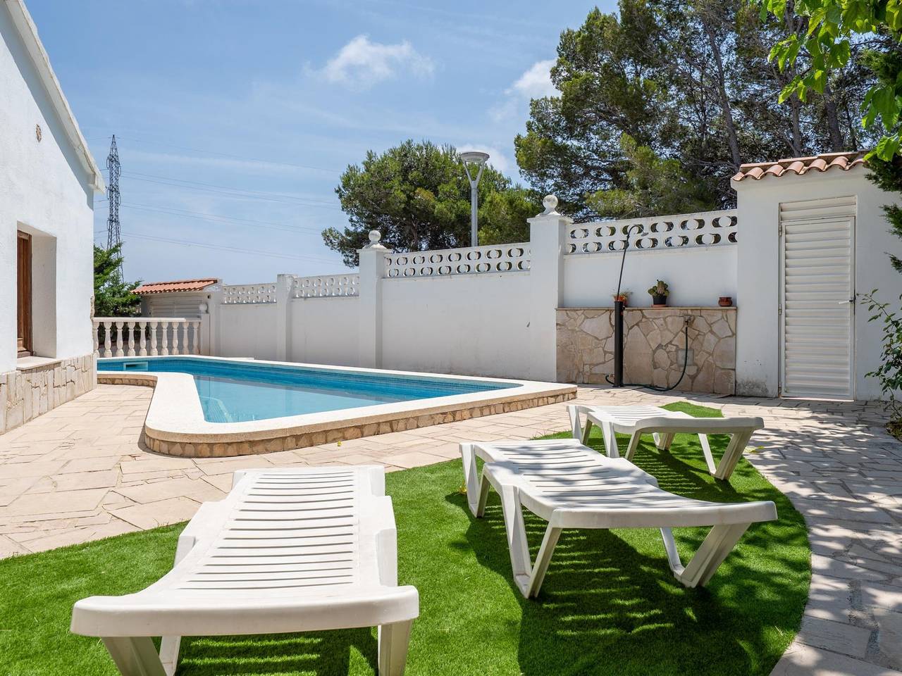 Ferienhaus für 7 Personen mit Garten in Vandellòs i l'Hospitalet de l'Infant, Costa Dorada