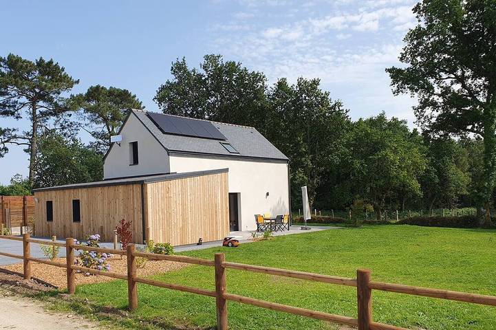 Location de vacances pour 4 personnes, avec jardin à Sainte-Anne-d'Auray