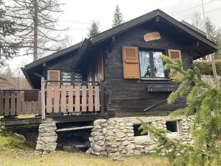 Maison de campagne pour 4 personnes, avec jardin et vue à Saint-Cergue