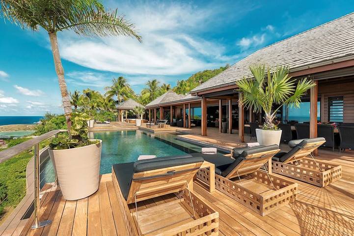 Maison de vacances pour 6 personnes, avec sauna ainsi que jardin et terrasse dans Saint-Barthélemy