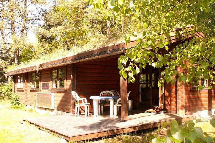 Blockhütte für 4 Personen, mit Terrasse - 1