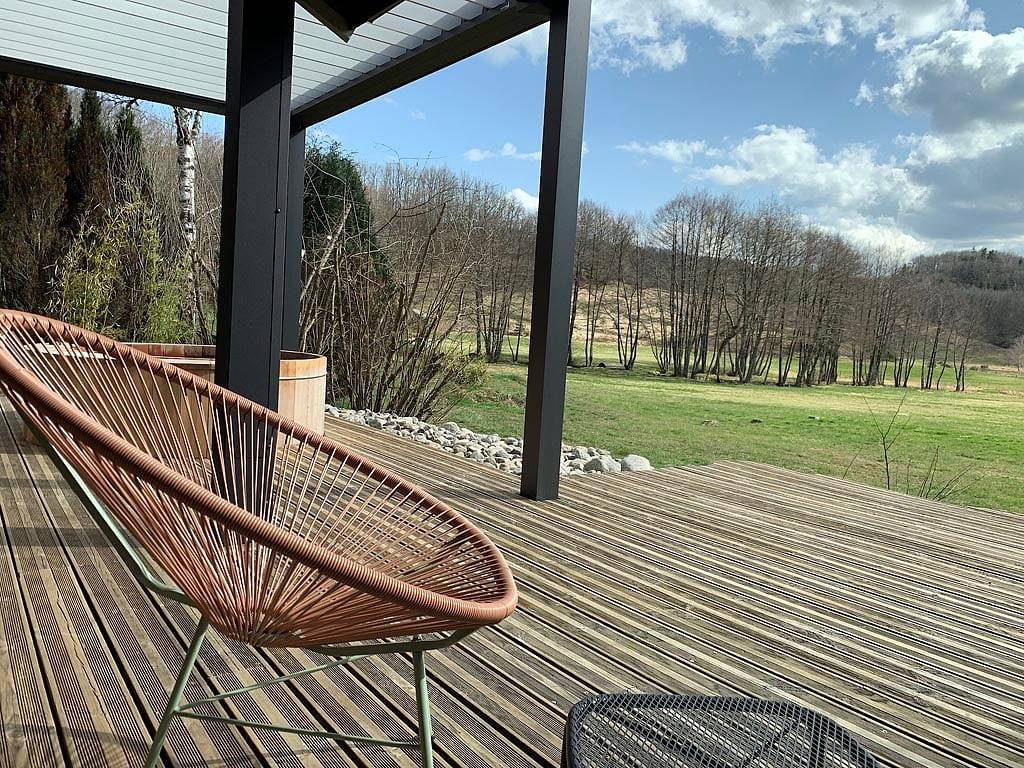 Ecrin d'Auvergne : Lodge & Spa Privatif Volcans - Lodge spa privatif Sérénité in Champs-sur-Tarentaine-Marchal, Parc naturel régional des Volcans d'Auvergne
