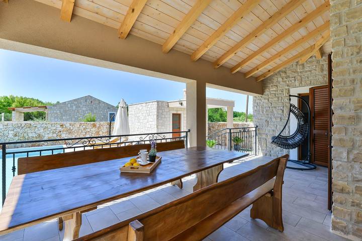 Villa für 8 Personen, mit Sauna und Garten sowie Terrasse und Whirlpool in Privlaka - 3
