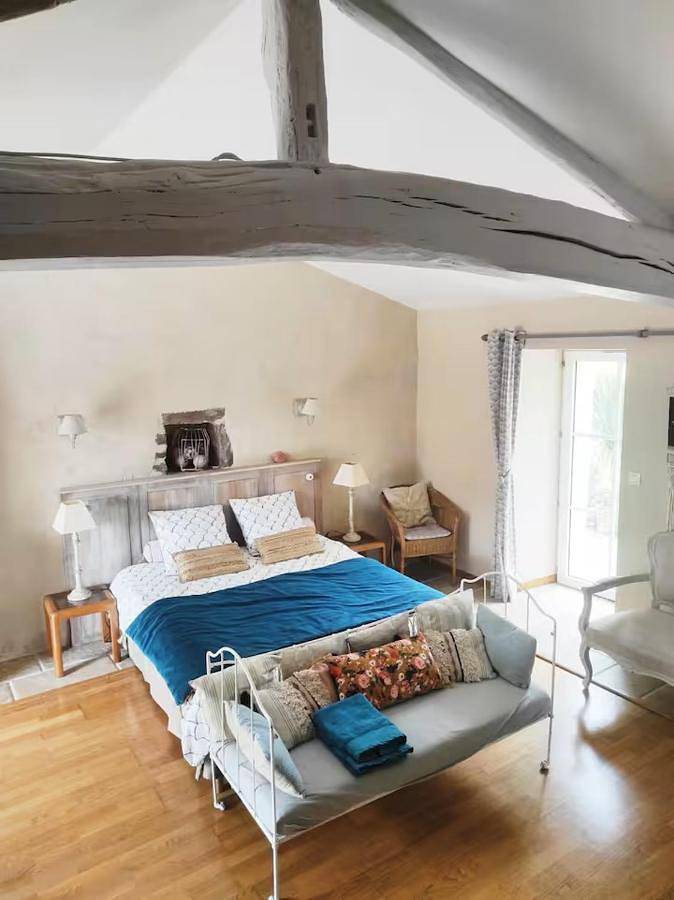 Maison d’hôte pour 2 personnes, avec Balcon ainsi que Terrasse et Jardin
