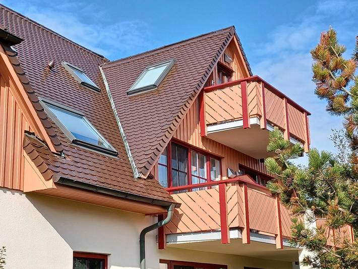 Ferienwohnung für 4 Personen, mit Balkon und Seeblick am Saaler Bodden - 3
