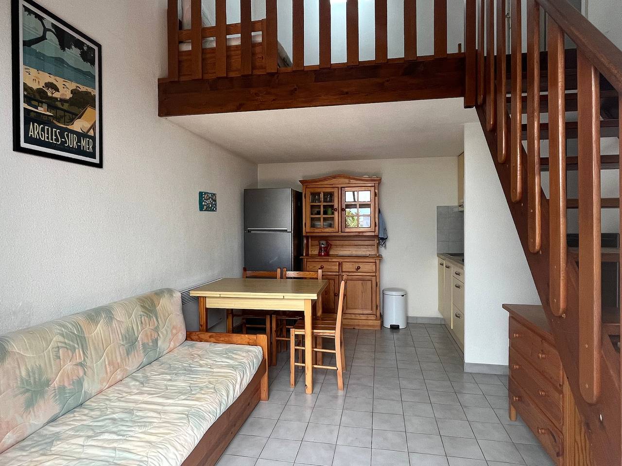 Charmante Villa T3 Mezzanine Climatisée - Terrasse - 400m de la Plage - 6P - Parking in Le Barcarès, Côte d'Améthyste