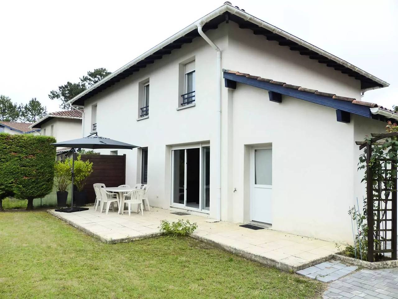 Résidence Le Brigantin, villa mitoyenne avec terrasse et jardinet in Capbreton, Côte d’Argent