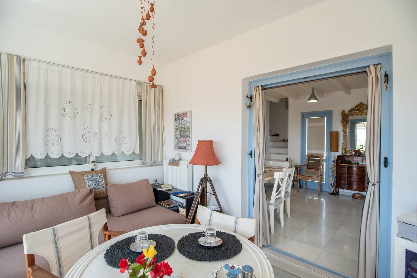 Holiday Home 'Myrto House' with Sea View, Wi-Fi and Air Conditioning in Pyrgaki, Cyclades