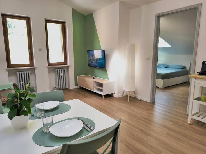 Gîte pour 4 personnes, avec Vue à Locana