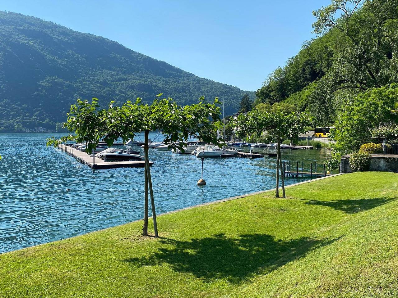 Ganze Ferienwohnung, Seeblick Apartment C5.13 in Morcote, Luganersee