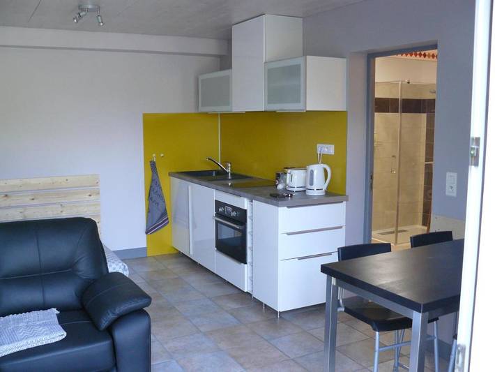 Appartement de vacances pour 2 personnes, avec vue et jardin