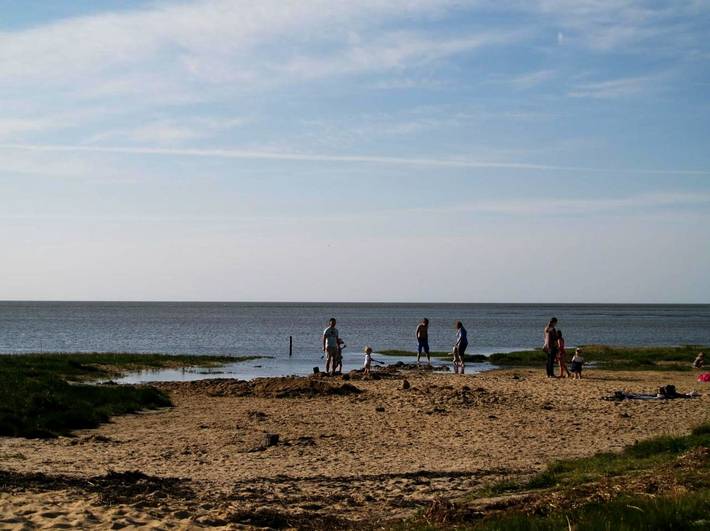 Ferienwohnung für 10 Personen, mit Ausblick und Garten, mit Haustier in Spieka-Neufeld