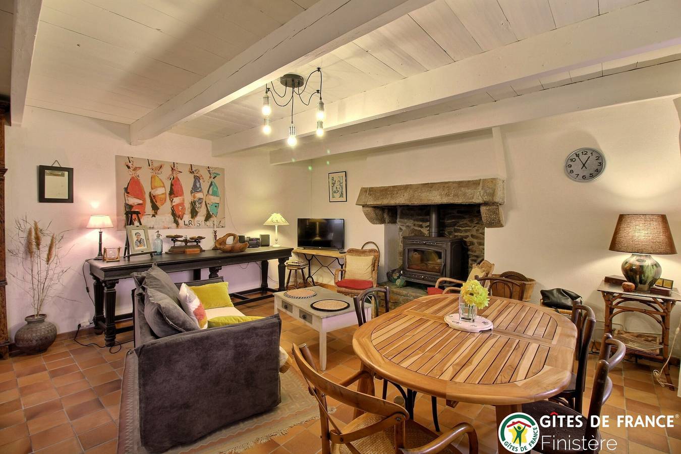 Gîte für 4 Personen mit Garten in Plougasnou, Ceinture Dorée