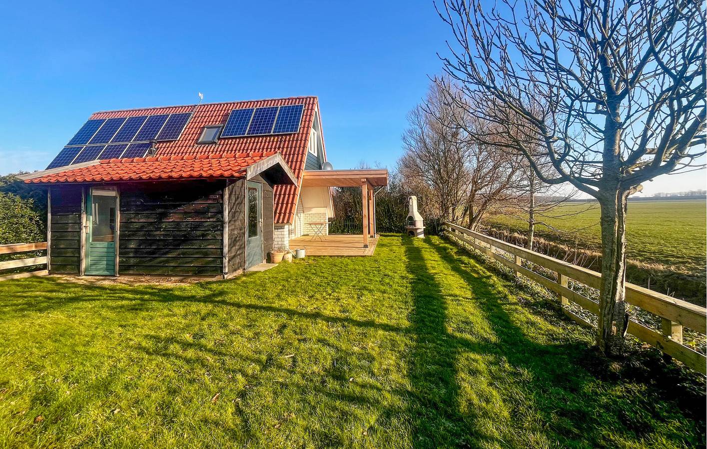 Ferienhaus für 6 Personen mit Ausblick in Wieringen, Ijsselmeer
