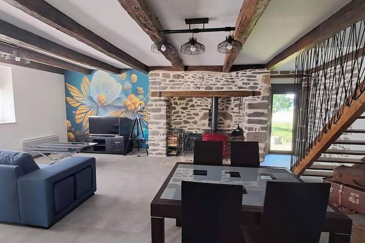 Maison de vacances pour 6 personnes, avec piscine