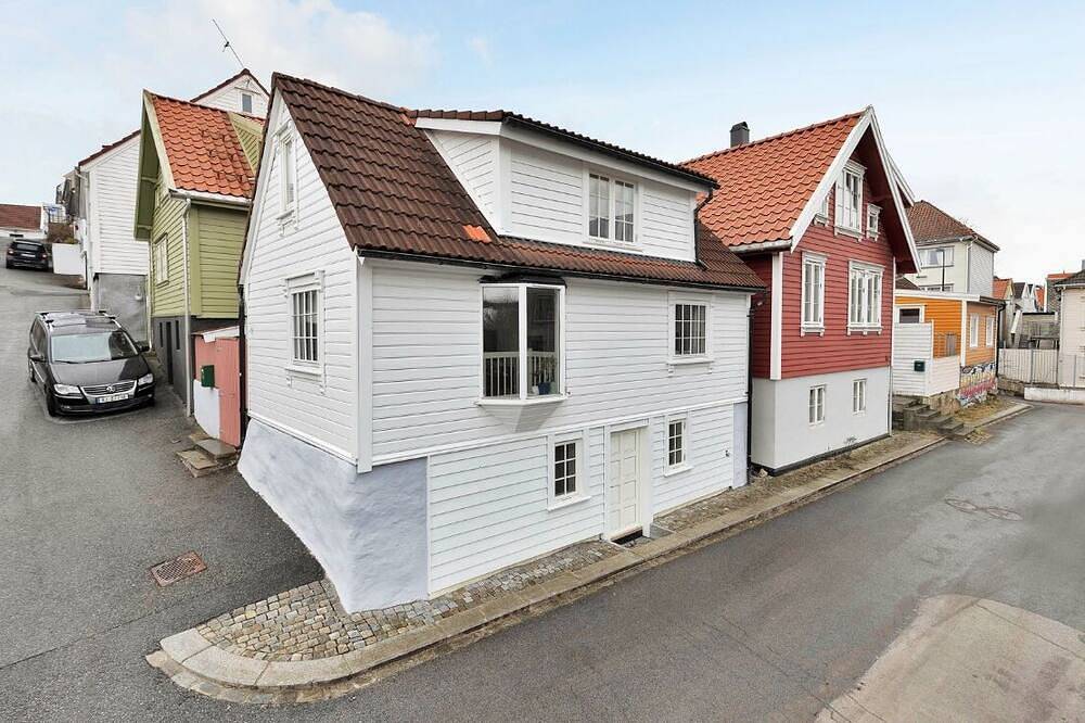 Historical house in Stavanger City Centre in Storhaug, Stavanger