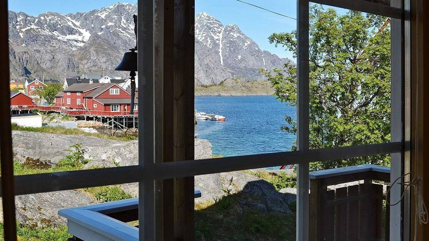 Ferienhaus für 4 Personen, mit Terrasse auf den Lofoten - 3