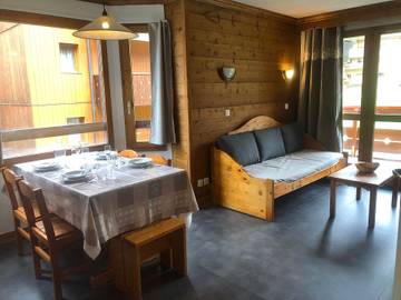 Cottage pour 5 personnes, avec balcon, adapté aux familles à Les Avanchers-Valmorel