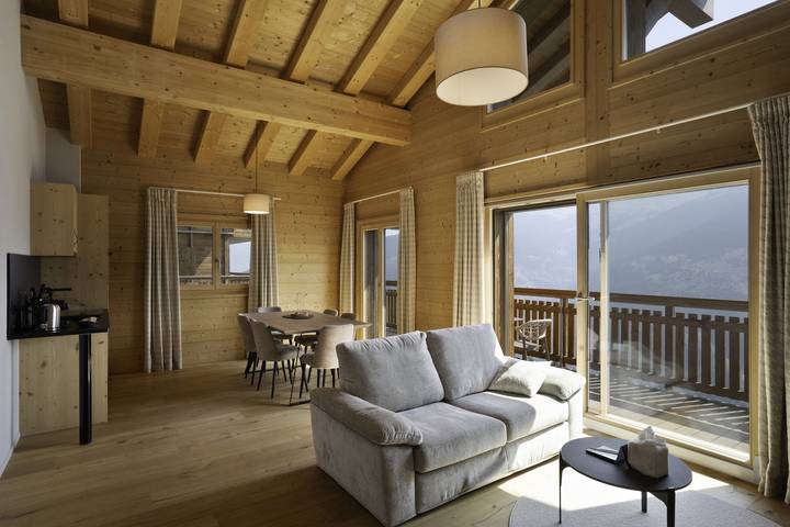 Ganze Wohnung, Dent-Blanche Resort - Wohnung 4 Zimmer in Riod, Hérémence