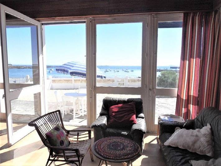 Appartement de vacances entier, Maison 4 pièces 6 personnes - vue mer privilégiée et accès direct sur la plage de Lomener in Plage de Port Fontaine-Lomener, Ploemeur