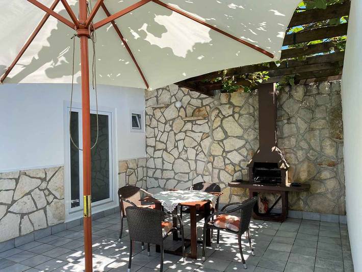 Ferienwohnung für 4 Personen, mit Garten in Umag und Umgebung