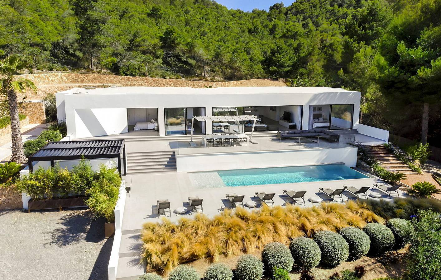 Luxury Sea View Apartment with Pool & Parking in San José (Ibiza), Sant Josep de sa Talaia