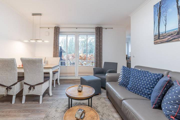 Ganze Wohnung, Haus Pamir We 12 "Lütt Kajüt" mit Terrasse und Gartenblick in Nienhagen in Nienhagen, Rostock und Umgebung