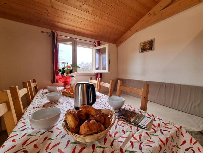 Chalet nature avec animaux - 6 pers. in Usson-en-Forez, Montbrison