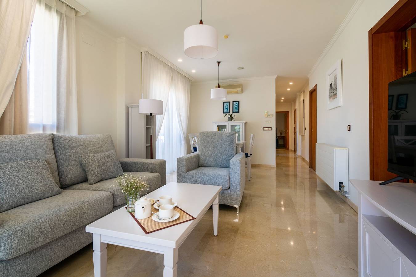 Hel leilighet, Ferieleilighet for 4 personer med badebasseng in L'Albir, Albir