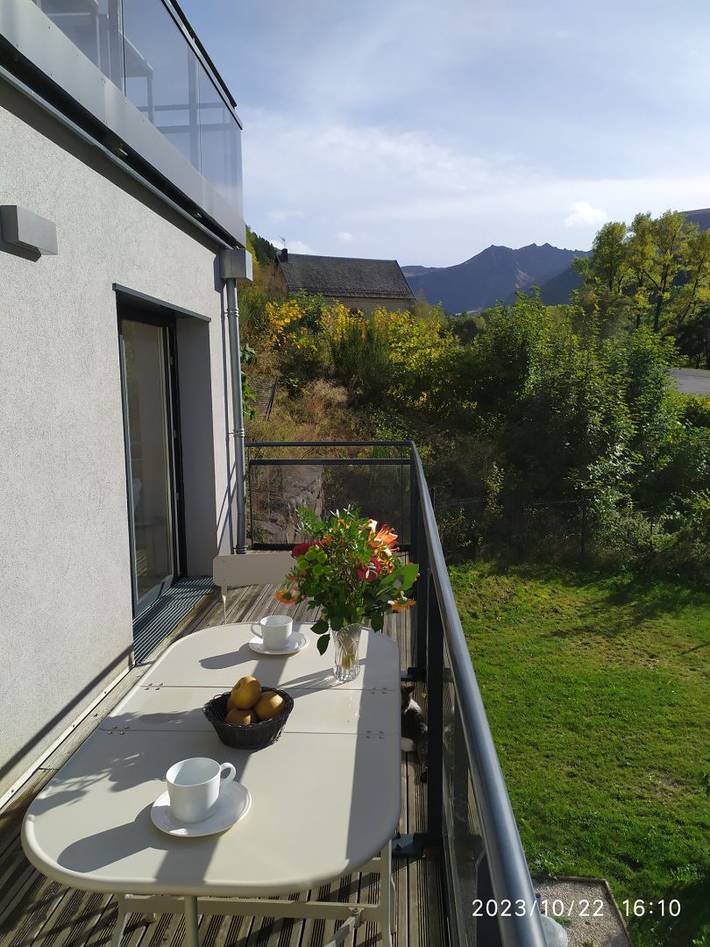 Appartement de vacances pour 4 personnes, avec terrasse