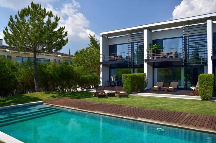 Aparthotel para 5 pessoas, com vista e jardim em Península de Troia