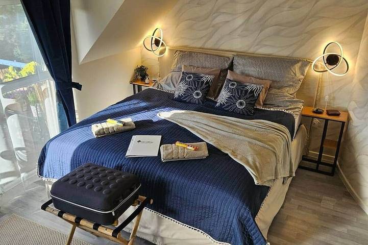 Ferienwohnung für 4 Personen, mit Sauna und Balkon in Heviz