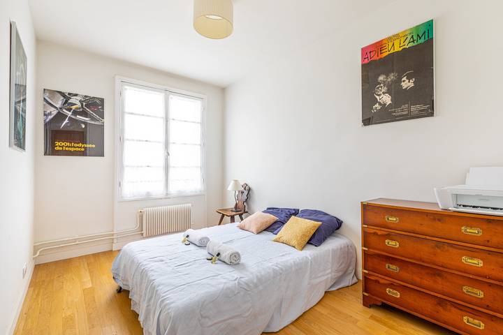 Ganze Wohnung, Ferienwohnung für 4 Personen mit Balkon in Paris, Ile de France