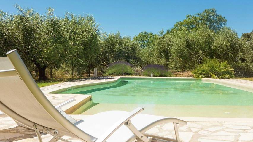 Ferienhaus für 6 Personen, mit Garten und Terrasse sowie Pool, mit Haustier - 1
