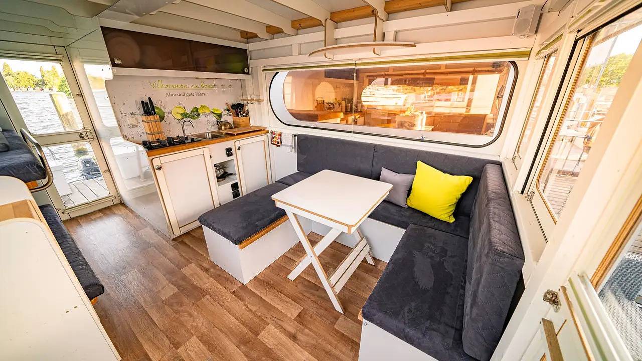 Boot für 4 Personen (15 m²) in Schwerin in Schwerin, Schweriner See