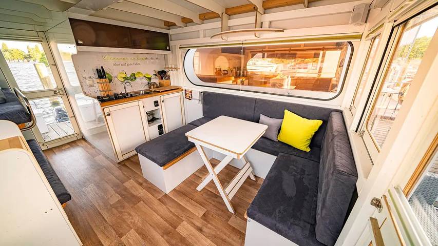 Boot für 4 Personen, mit Terrasse, mit Haustier am Schweriner See - 3