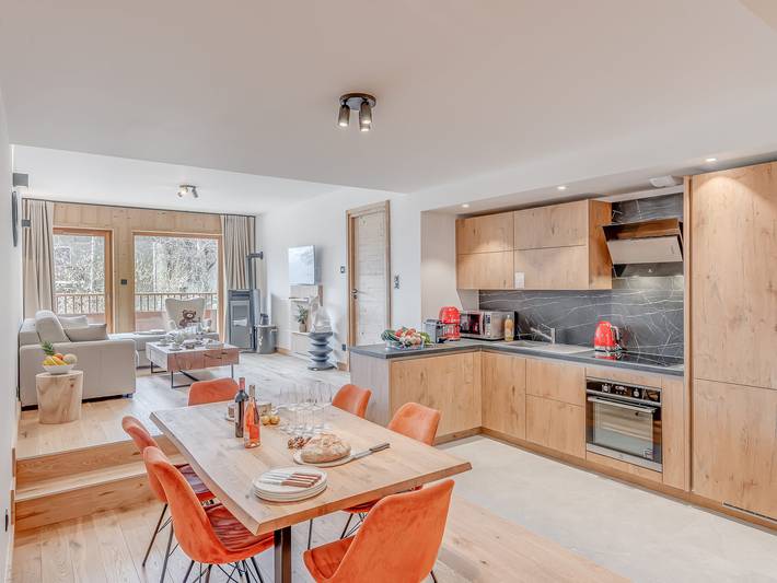 Ganze Wohnung, Champagny-en-Vanoise, Whg. 8 Pers, 3 Sz, WIFI, Parkplatz, Südost-Balkon in Champagny-en-Vanoise, Vanoise-Massiv