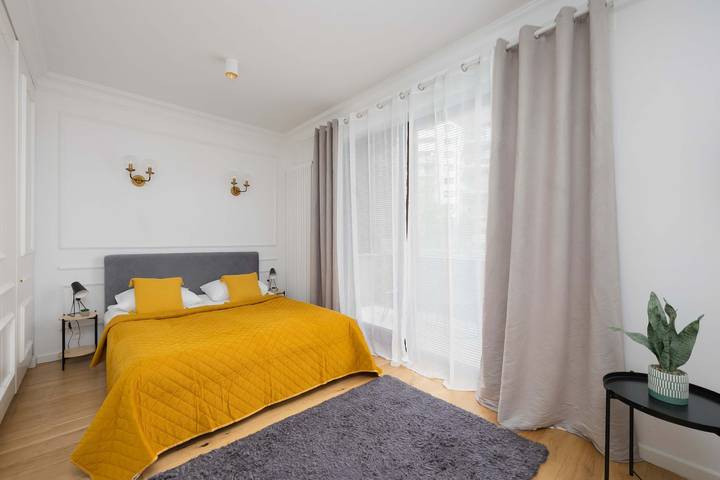 Studio für 2 Personen, mit Balkon/Terrasse, mit Haustier in Warschau