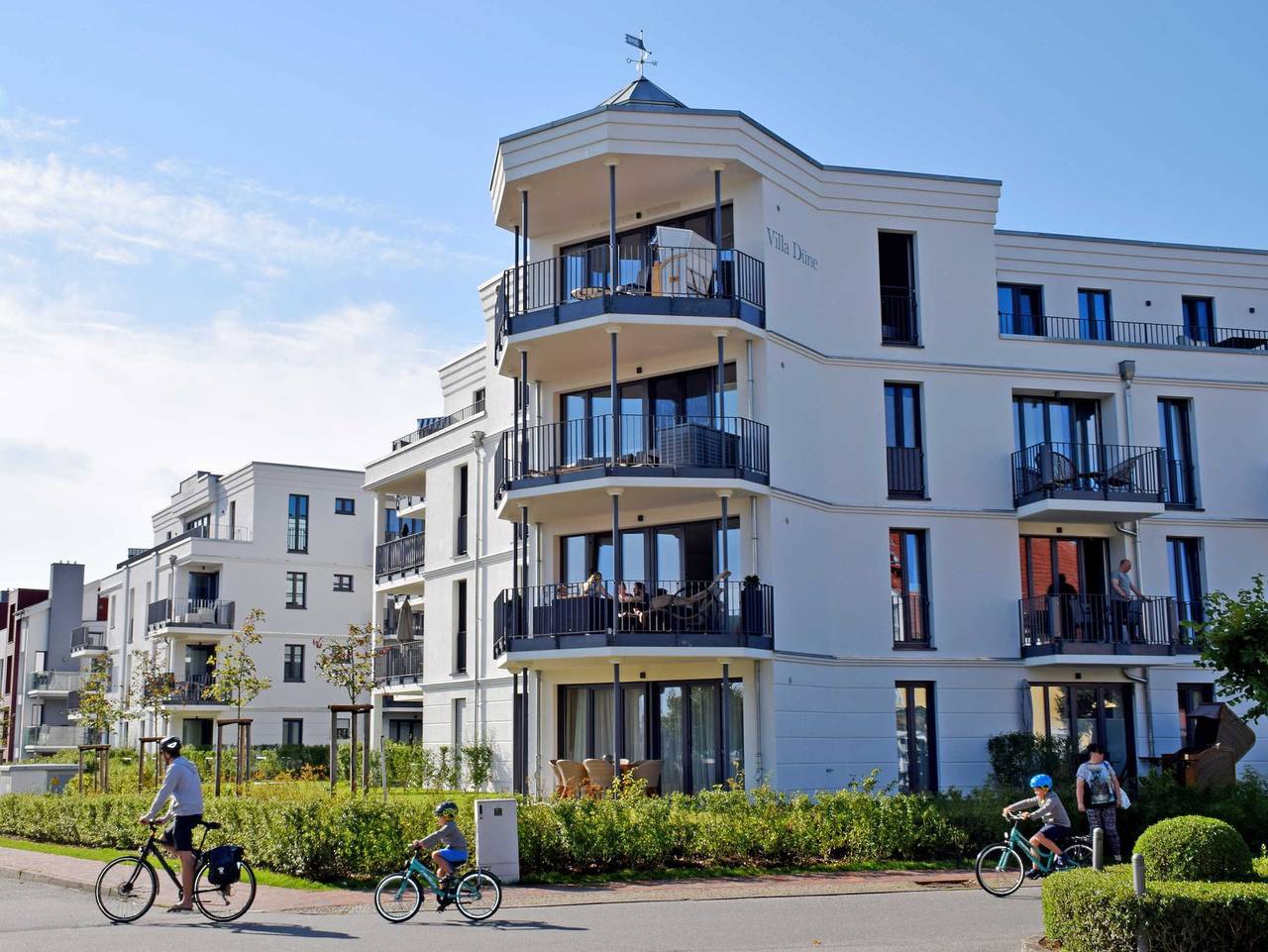 Ganze Ferienwohnung, Ferienwohnung Vier Jahreszeiten mit Meerblick und Balkon in Strand Baabe, Baabe