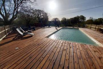 Maison de vacances pour 42 personnes, avec jardin, animaux acceptés dans le Gard