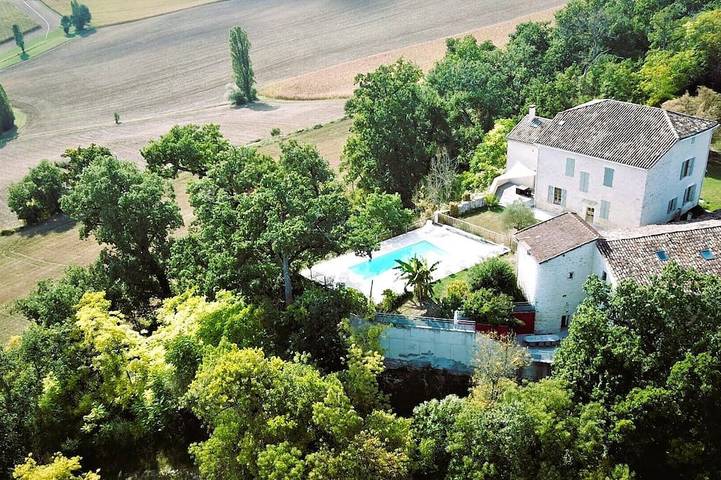 Maison de vacances pour 12 personnes, avec jardin, animaux acceptés