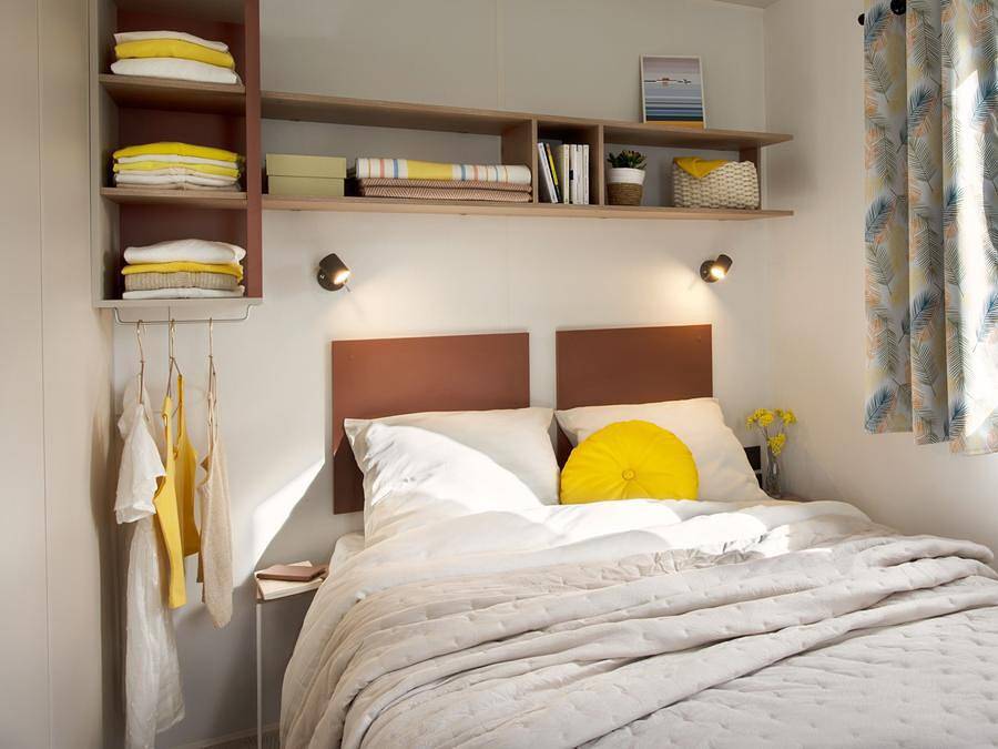 Camping L' Aiguille Creuse - Mobilheim 4 personen - Mercure Sunêlia Confort 2 Zimmer in Les Loges, Le Havre und Umgebung